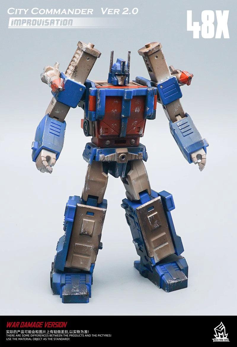 MF-48x ผู้บัญชาการเมือง Ultra Magnus 2.0 (เวอร์ชันความเสียหายจากสงคราม)