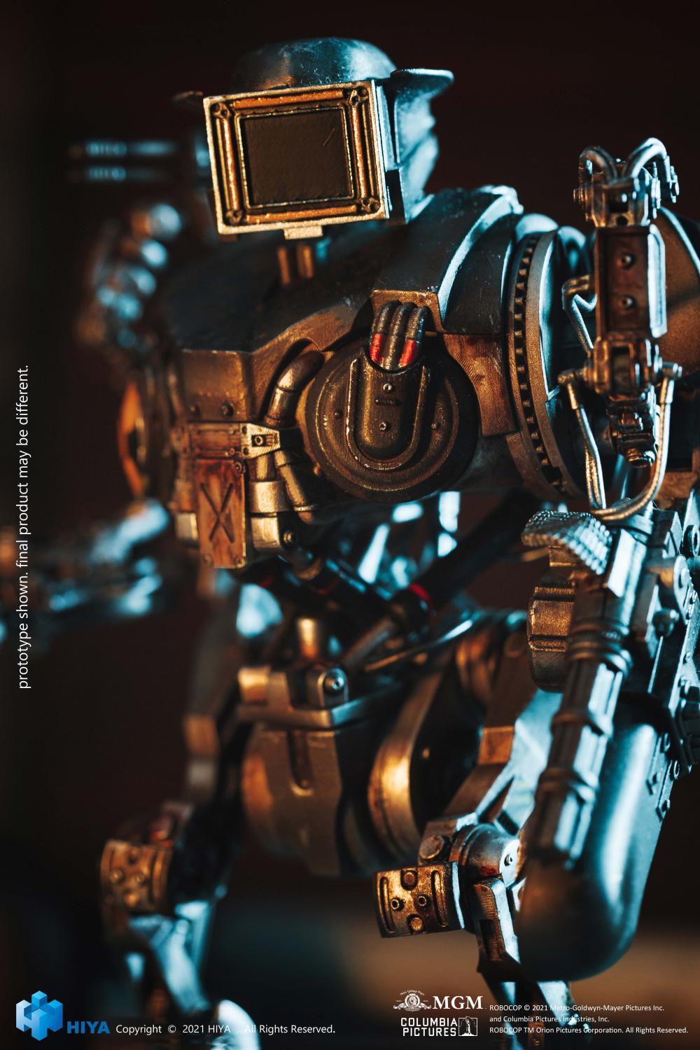 Figurine d'action 1:18 Cain Robot Battle Damage Version