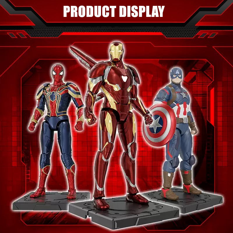 1:12 Kit Pemasangan Tokoh Aksi Siri Avengers Marvel