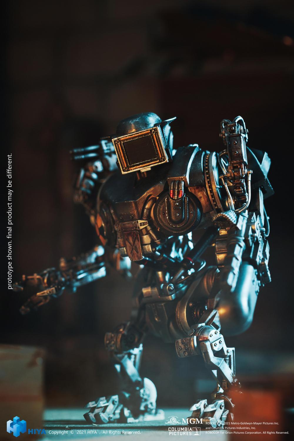 Figurine d'action 1:18 Cain Robot Battle Damage Version