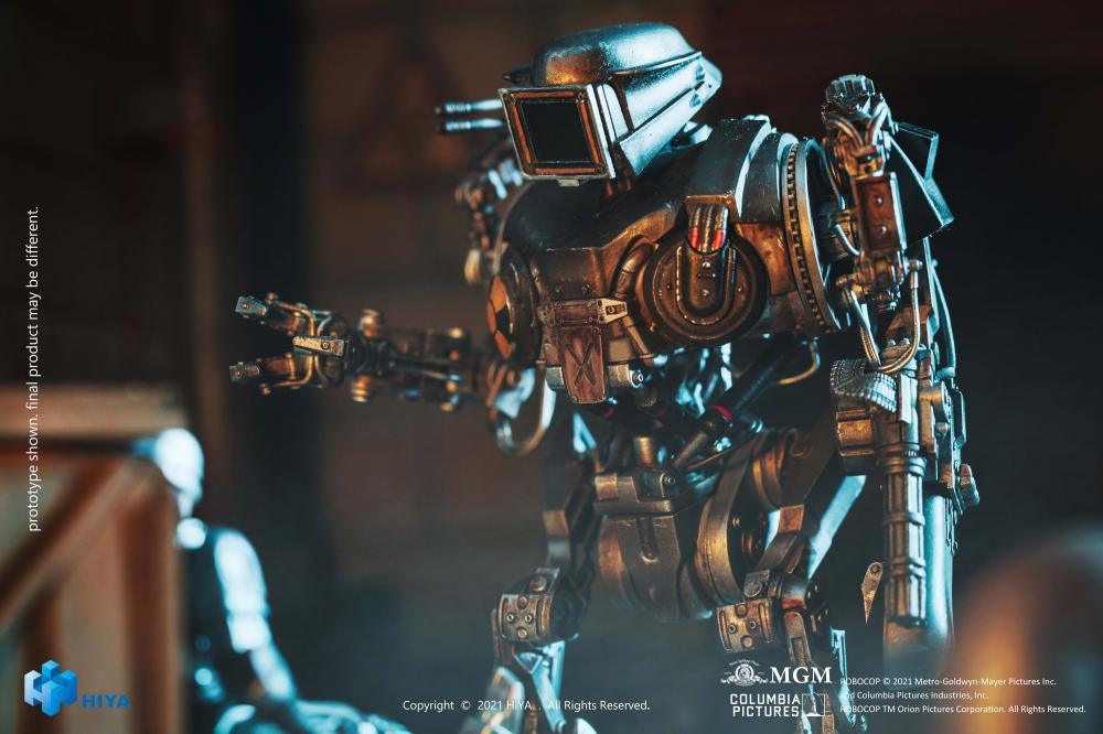 Figurine d'action 1:18 Cain Robot Battle Damage Version