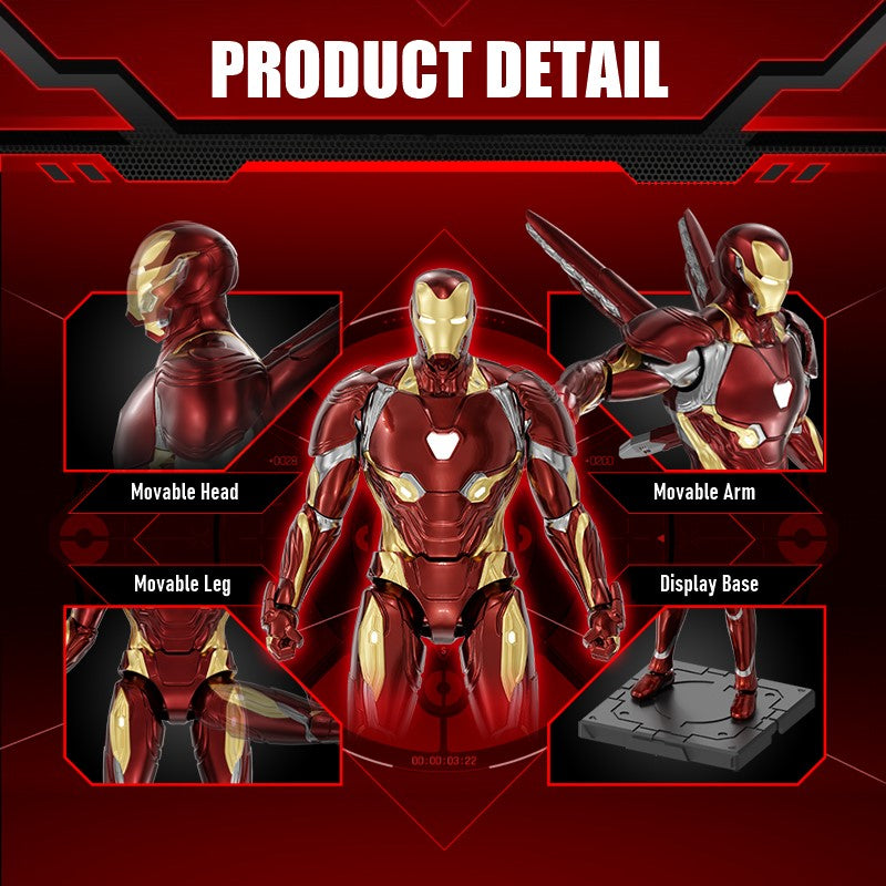 1:12 Kit Perakitan Figur Aksi Seri Avengers Marvel