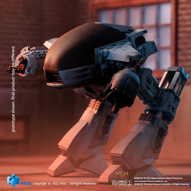 1:18 Robocop ED209 Battle Damage Version mit Sound-Actionfigur