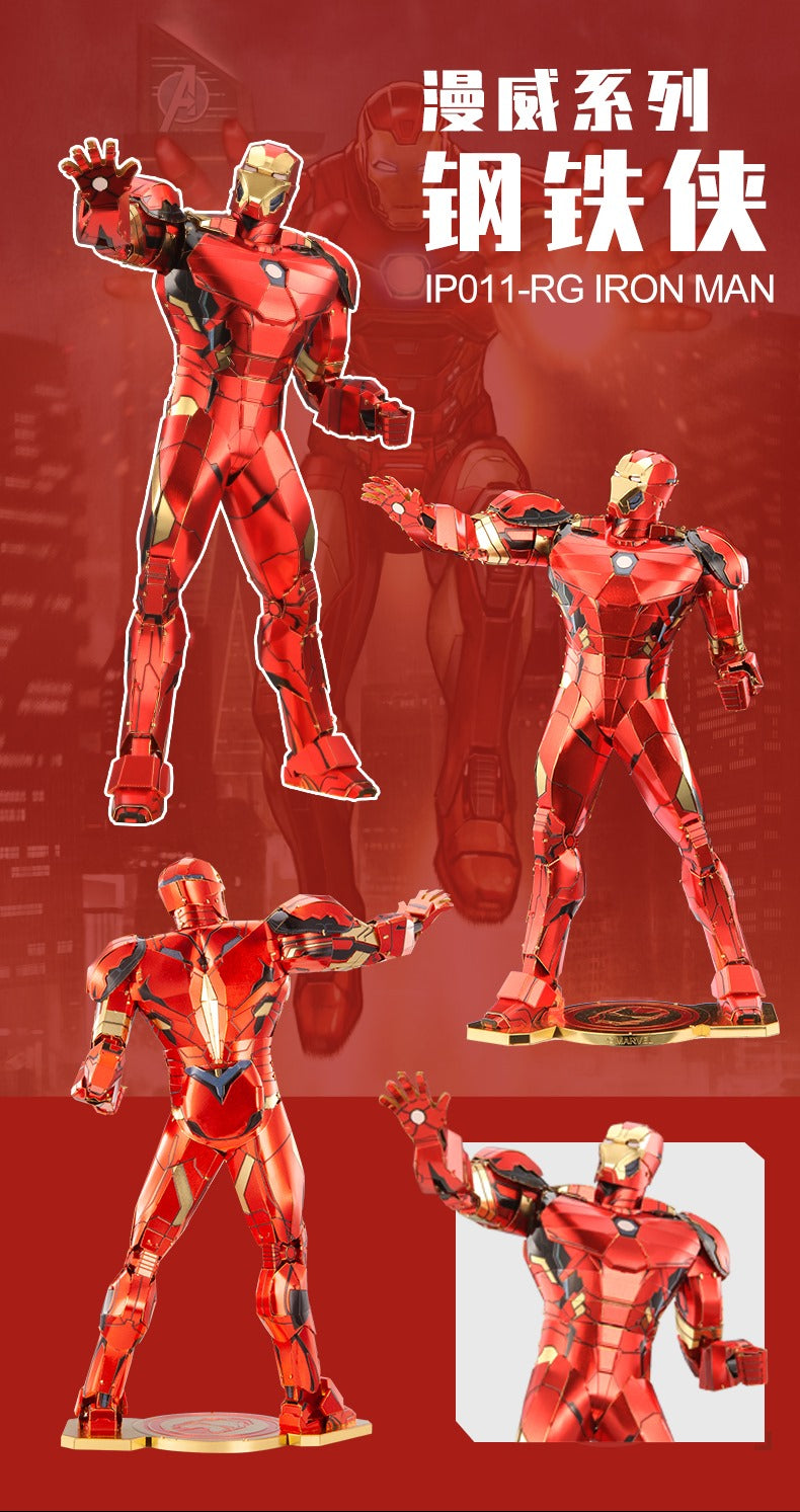 Iron Man metalen montageset