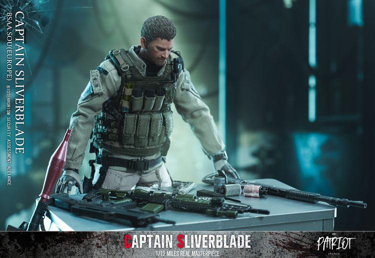 1:12 Captain Silverblade BSAA SOU (Europa) Actionfigur