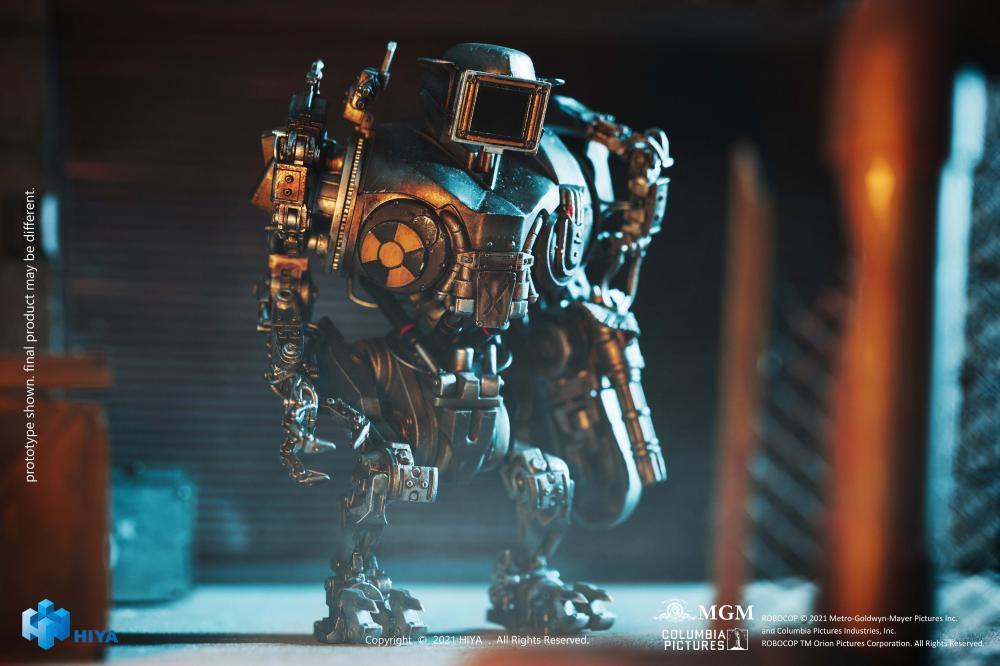 Figurine d'action 1:18 Cain Robot Battle Damage Version