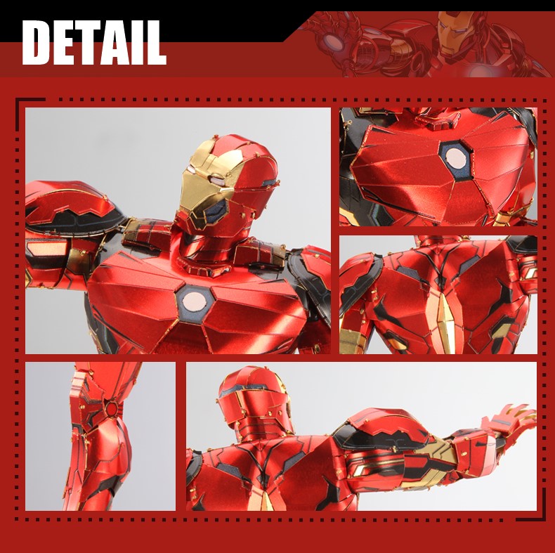 Iron Man Metal Monteringssats