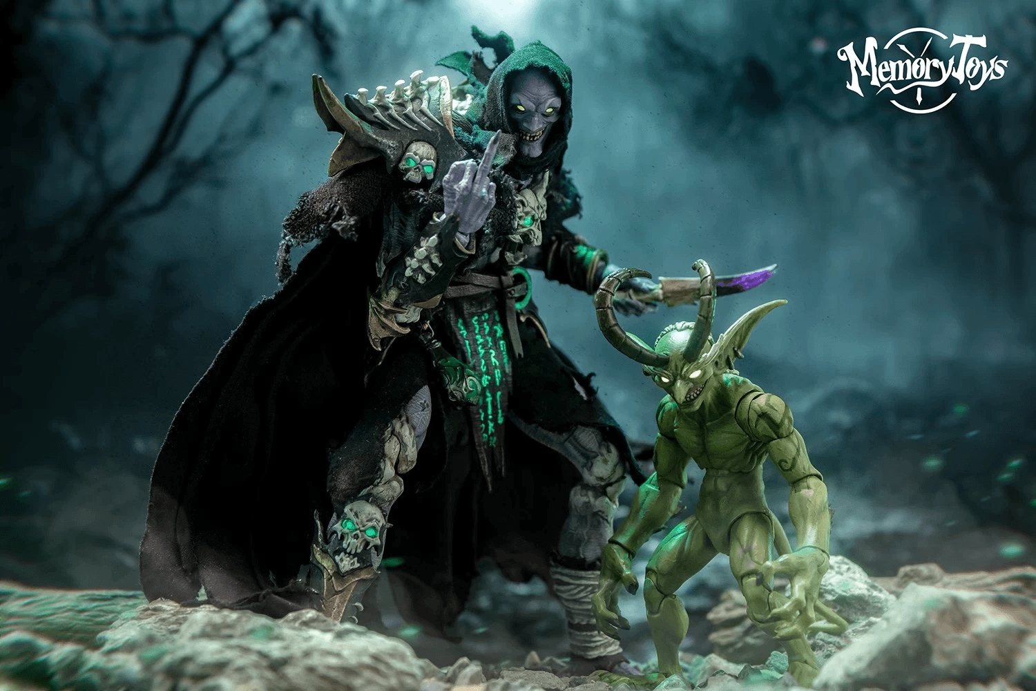 1:12 Baron Shaman & Devil Imp Action Figure