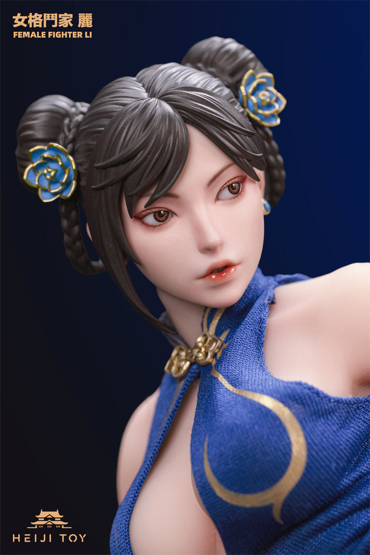 1:6 Female Fighter Li Seamless Action Figure