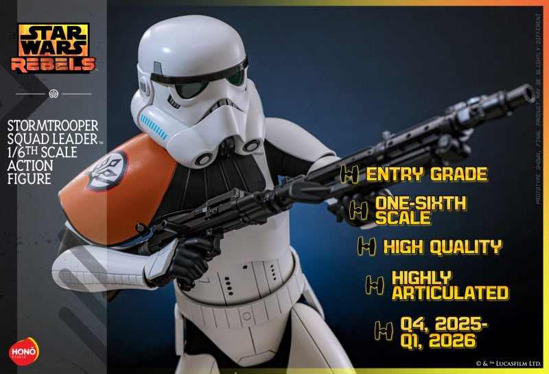 1:6 Stormtrooper Squad Leader Star Wars Rebels Action Figure