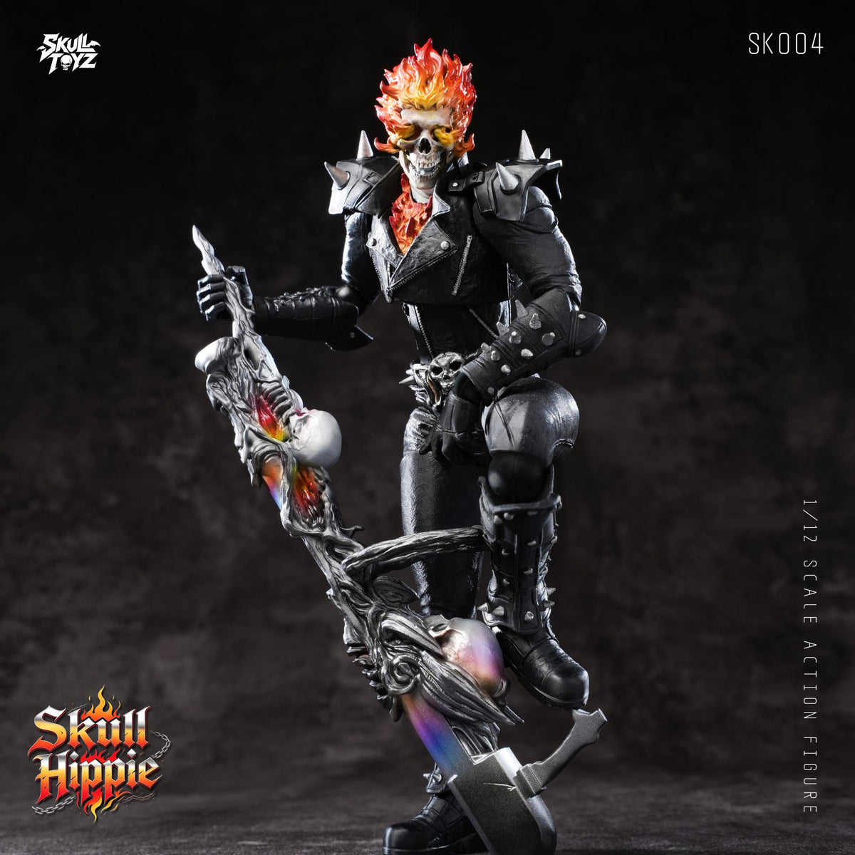 1:12 Skull Hippie Action Figure