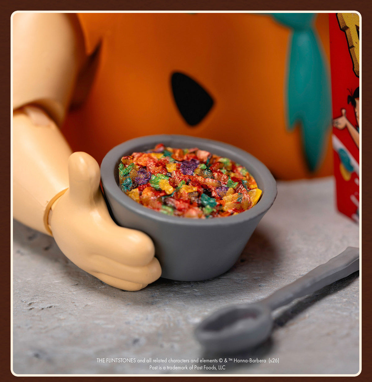 1:12 The Flintstones Kellogg's Action Figure