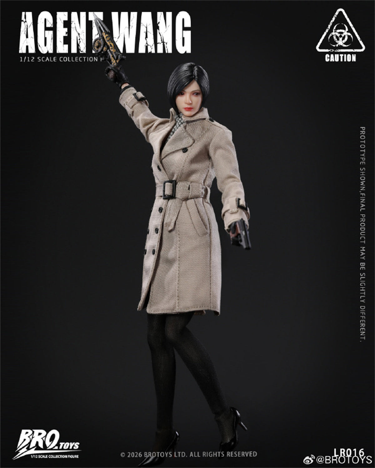 1:12 Agent Wang Action Figure