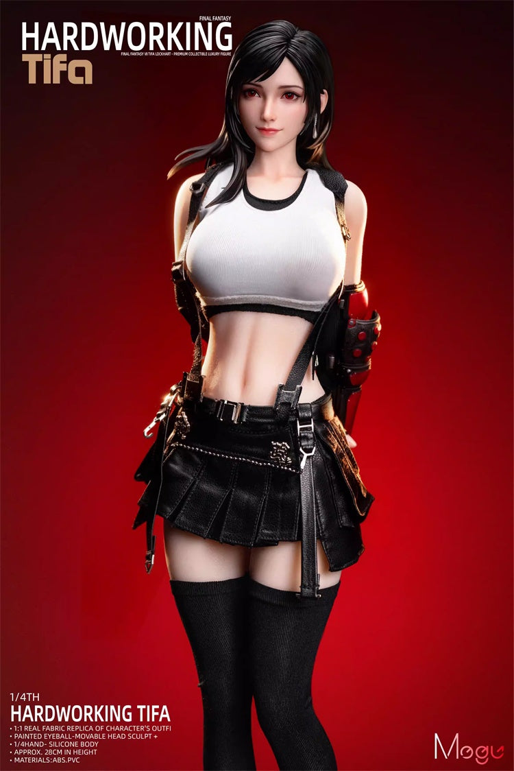 1:4 Hardworking Tifa Seamless Action Figure