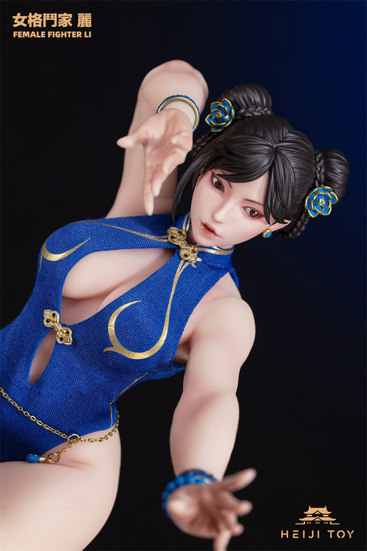 1:6 Female Fighter Li Seamless Action Figure