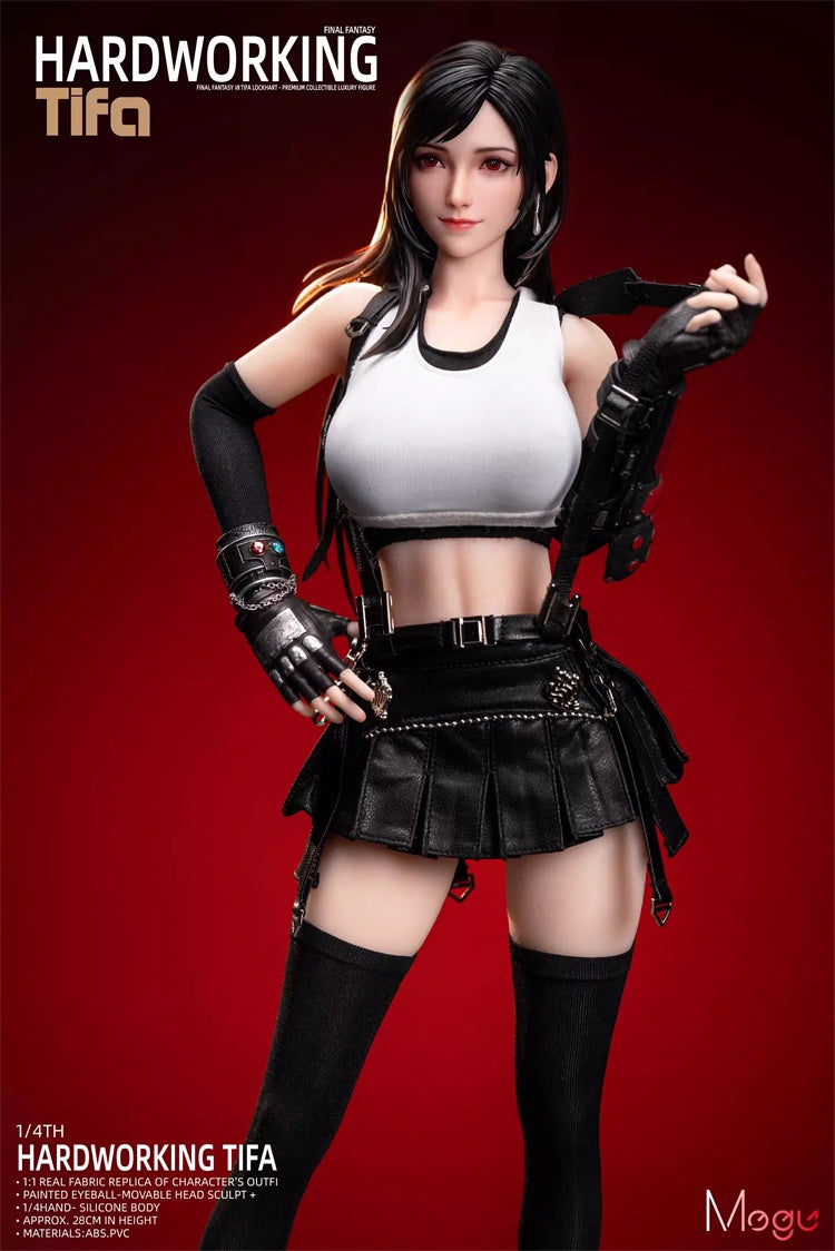 1:4 Hardworking Tifa Seamless Action Figure