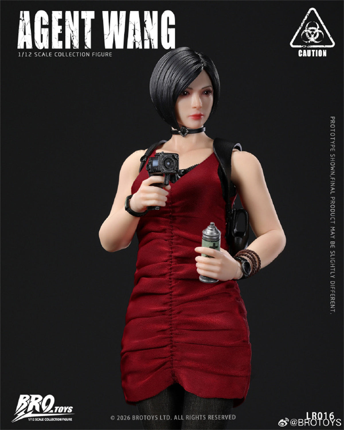1:12 Agent Wang Action Figure