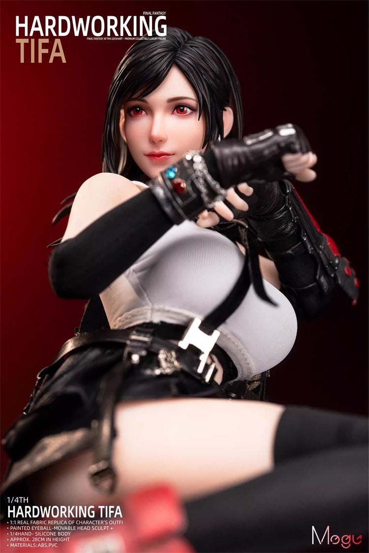 1:4 Hardworking Tifa Seamless Action Figure