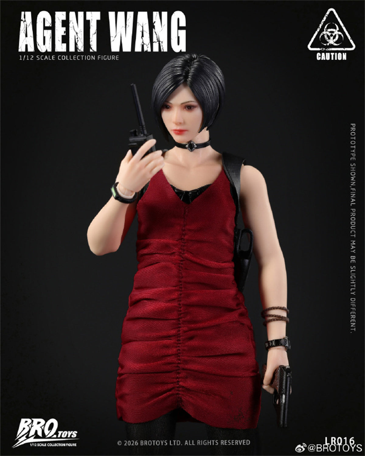 1:12 Agent Wang Action Figure