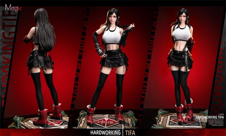 1:4 Hardworking Tifa Seamless Action Figure