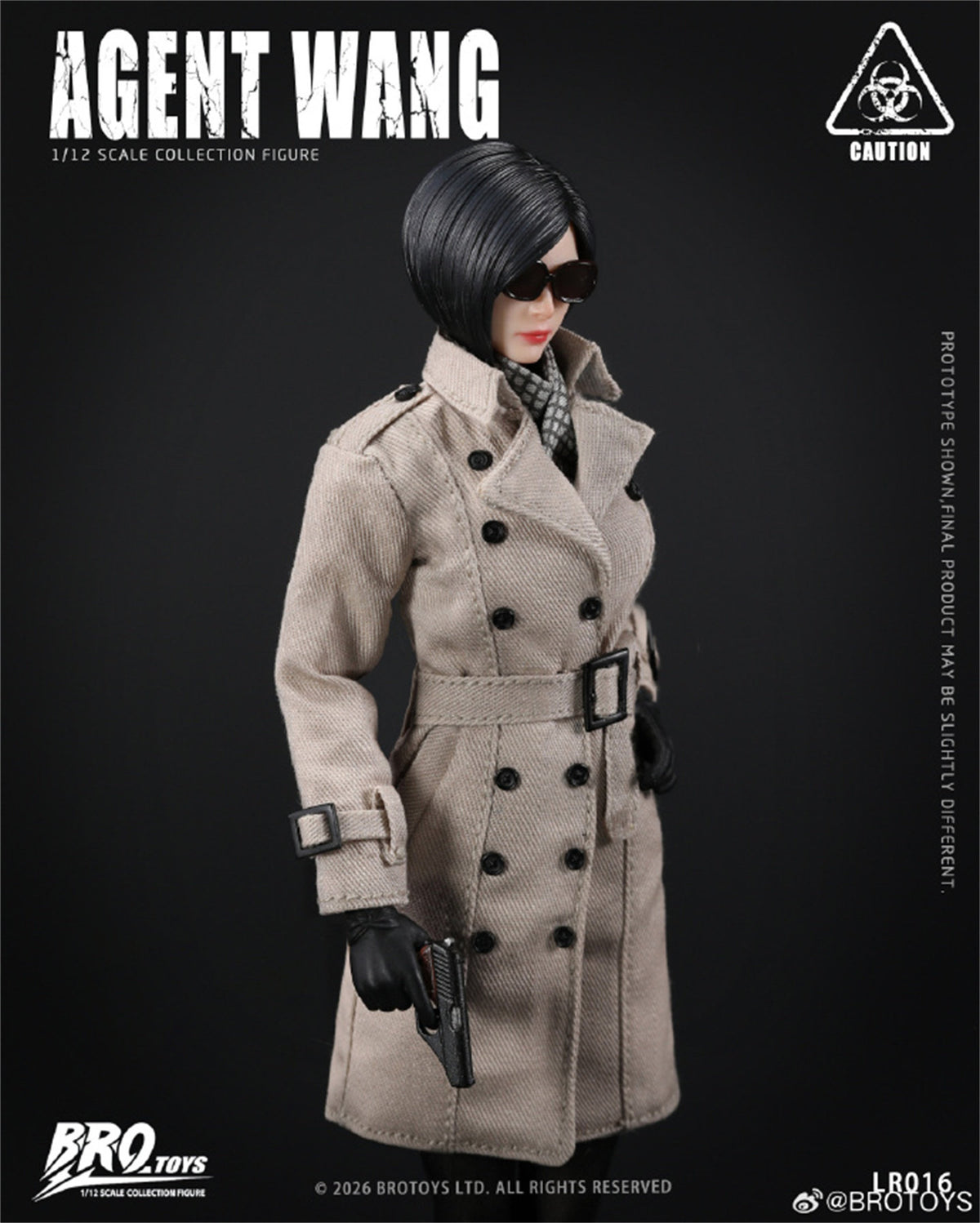 1:12 Agent Wang Action Figure