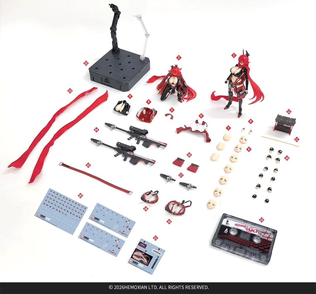 1:12 Goddess of Victory: Nikke Red Hood Model Kit Action Figure