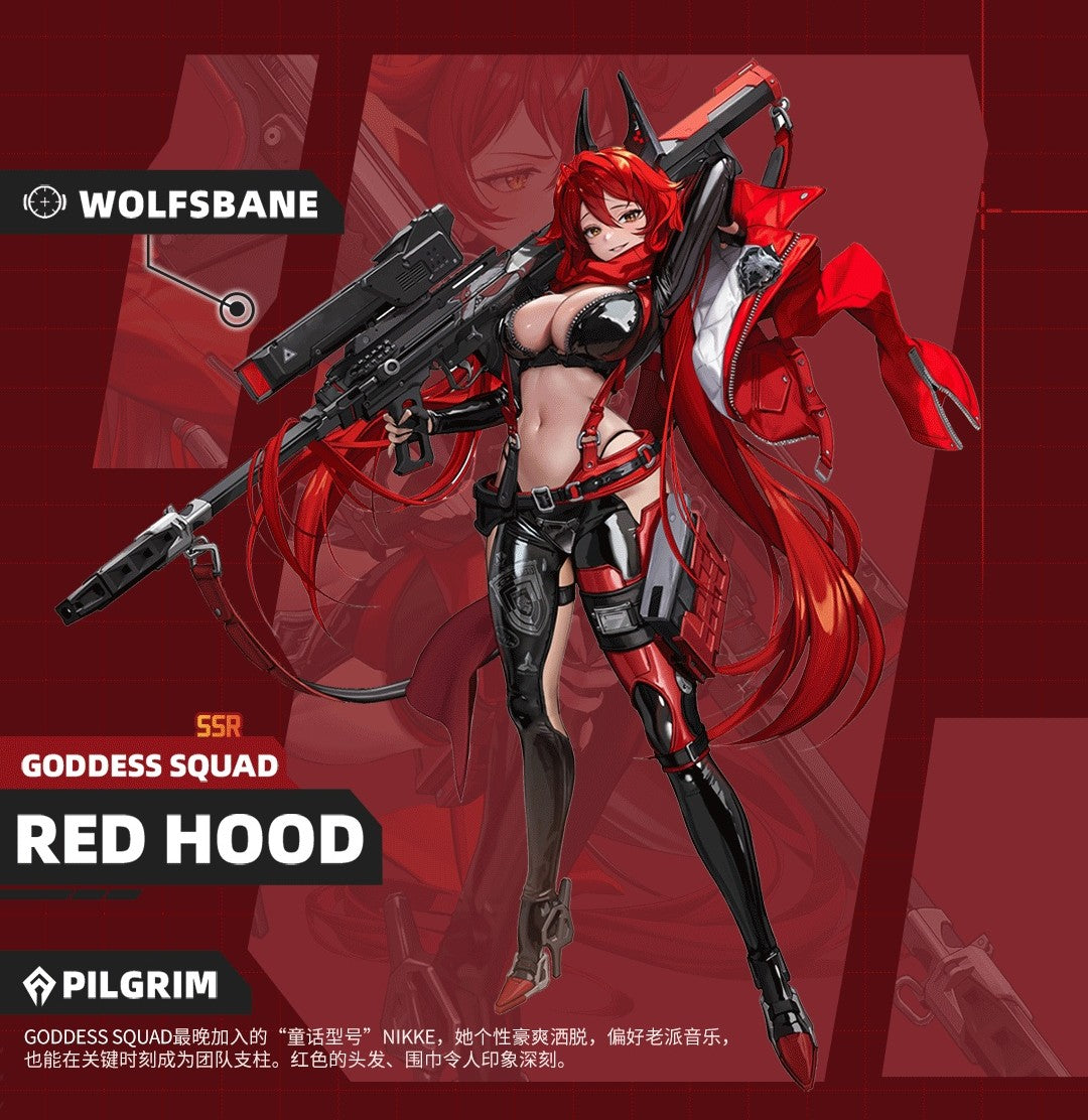 1:12 Goddess of Victory: Nikke Red Hood Model Kit Action Figure