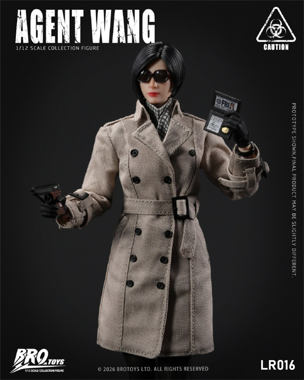 1:12 Agent Wang Action Figure