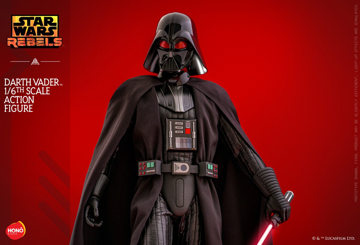 1:6 Darth Vader Star Wars Rebels Action Figure