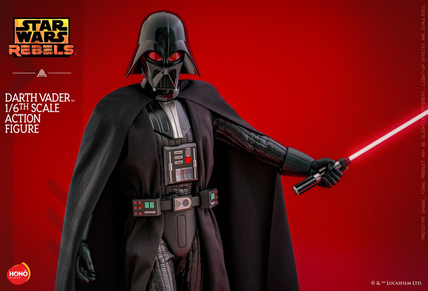 1:6 Darth Vader Star Wars Rebels Action Figure