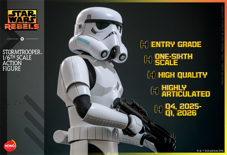 1:6 Stormtrooper Star Wars Rebels Action Figure