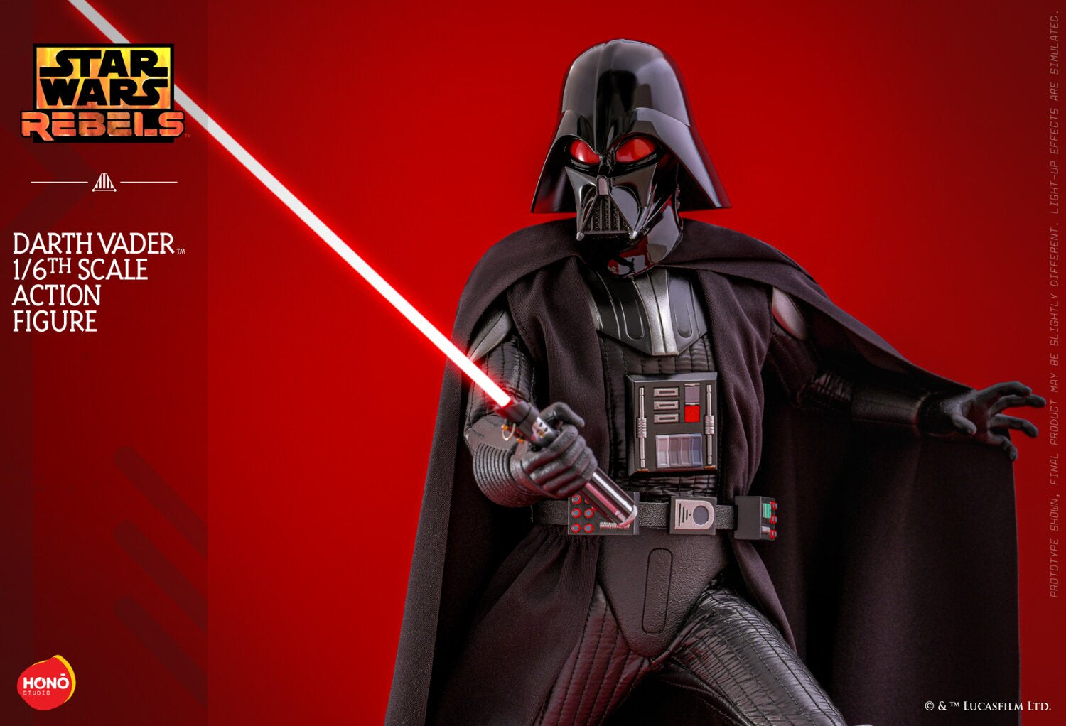 1:6 Darth Vader Star Wars Rebels Action Figure