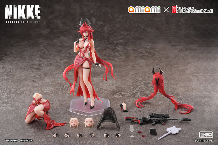 1:12 Red Hood Nikke Goddess of Victory Action Figure