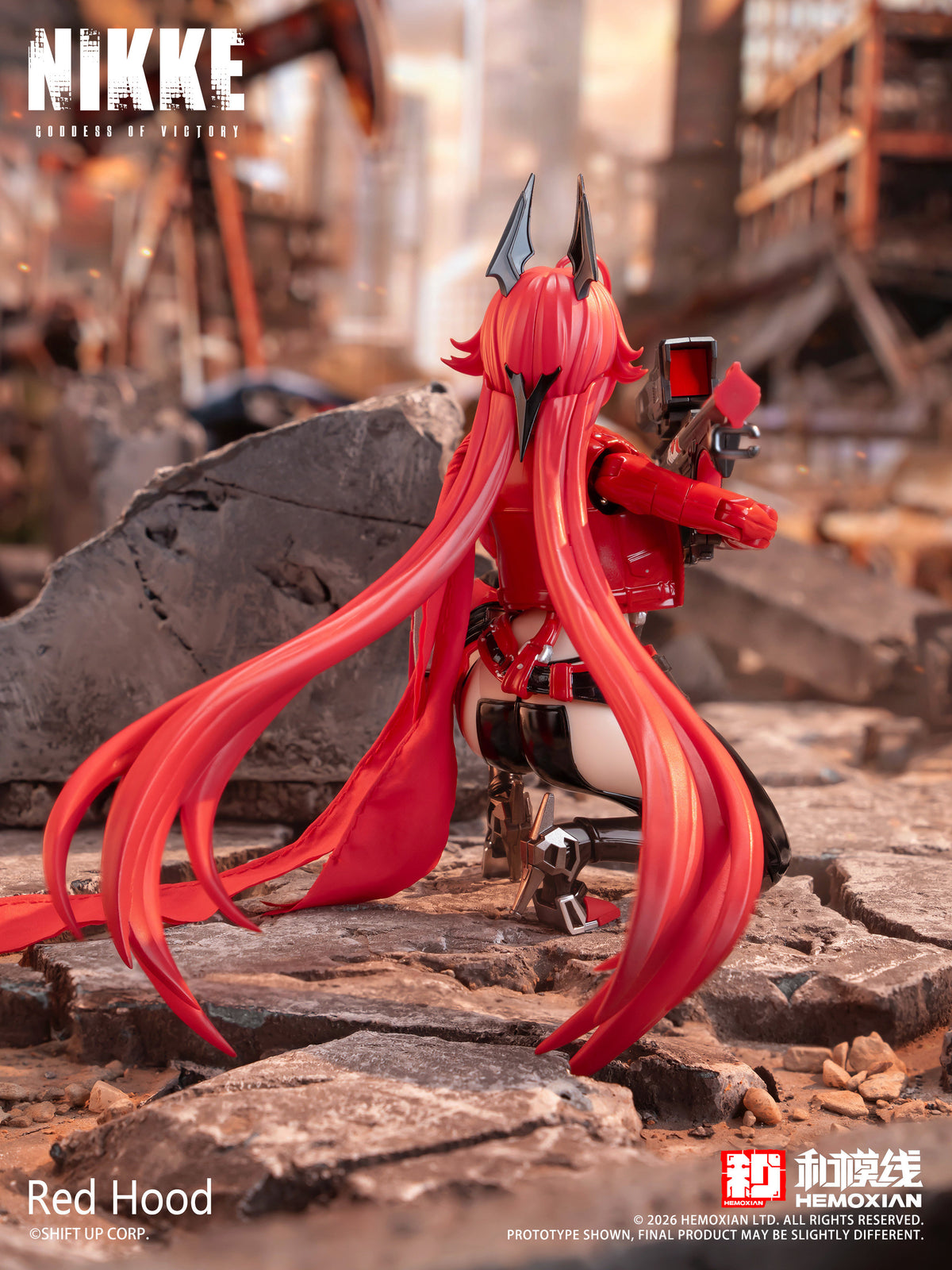 1:12 Goddess of Victory: Nikke Red Hood Model Kit Action Figure