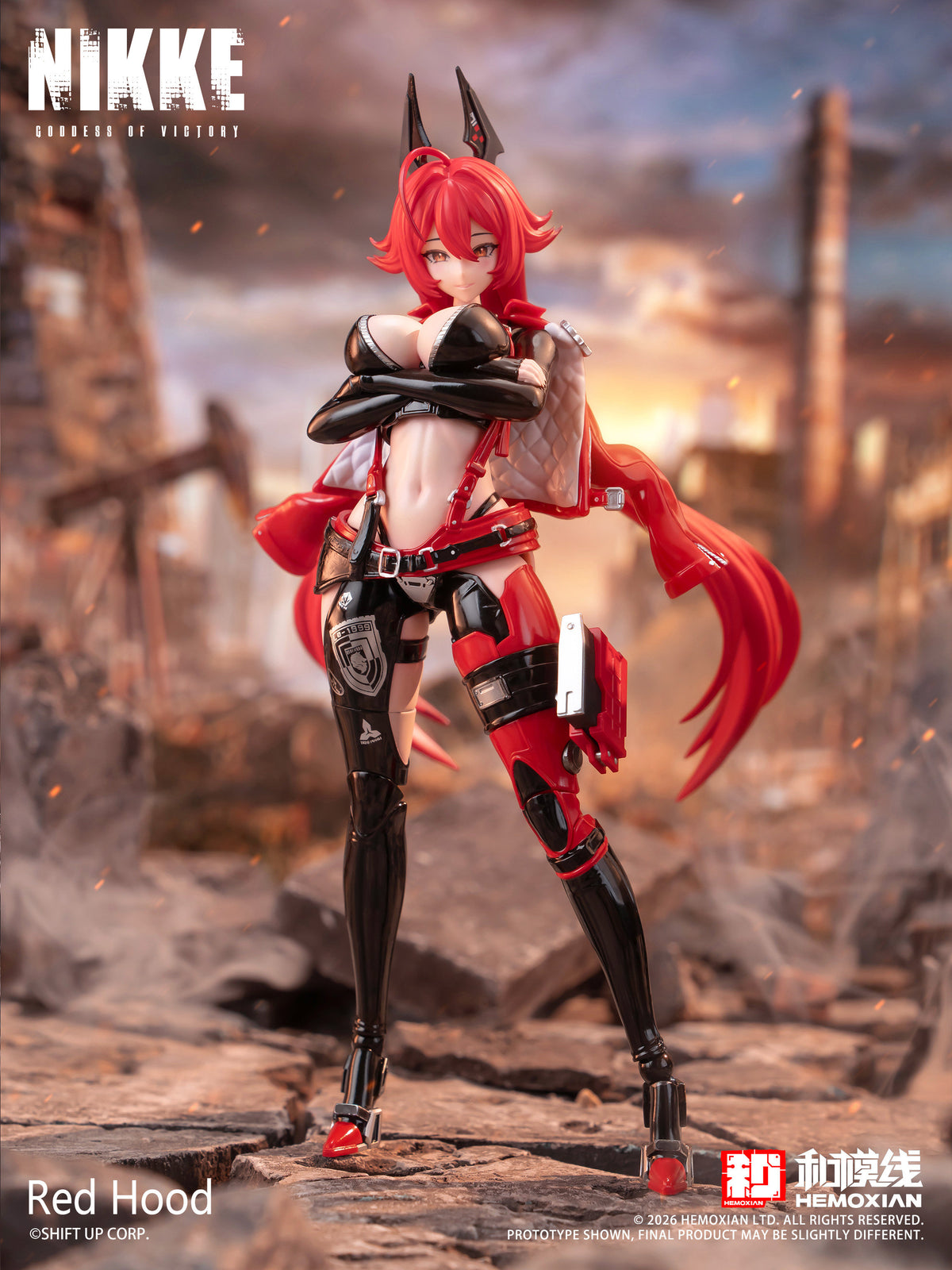 1:12 Goddess of Victory: Nikke Red Hood Model Kit Action Figure