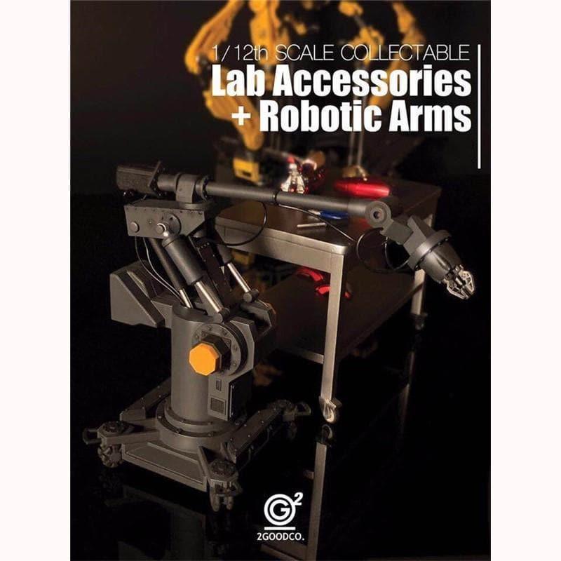 2GoodCo - 1:12 Iron Man Lab Accessories Work Table & Robotic Arms