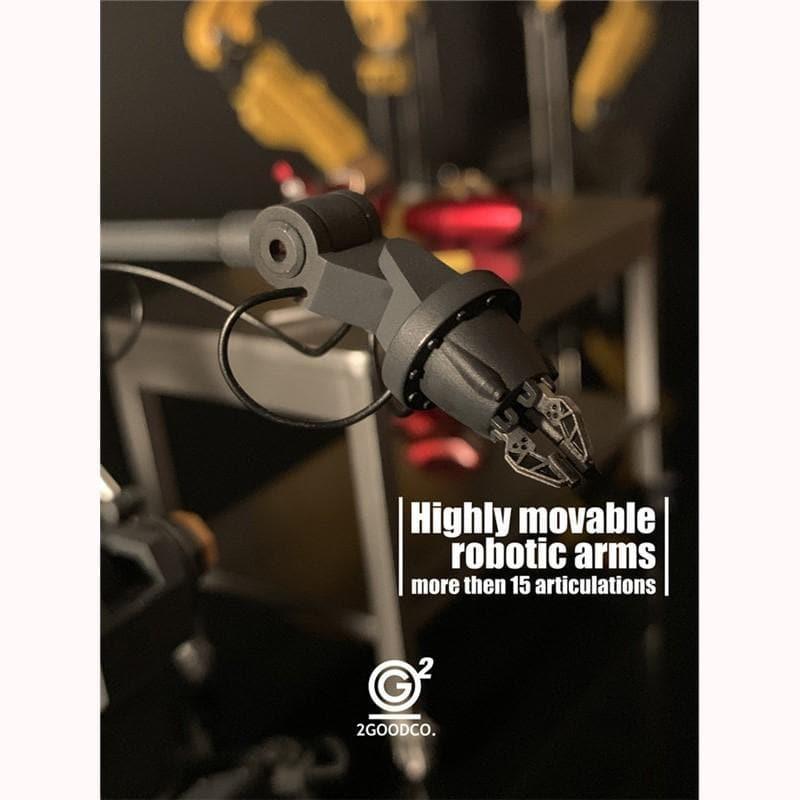 2GoodCo - 1:12 Iron Man Lab Accessories Work Table & Robotic Arms - inshobby.com