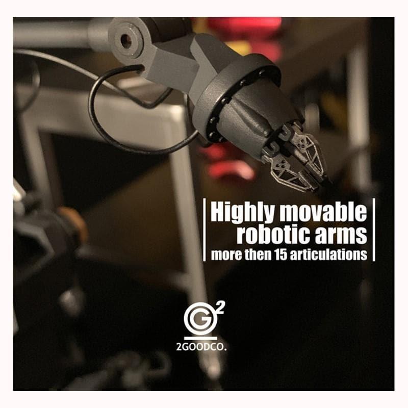 2GoodCo - 1:12 Iron Man Lab Accessories Work Table & Robotic Arms - inshobby.com