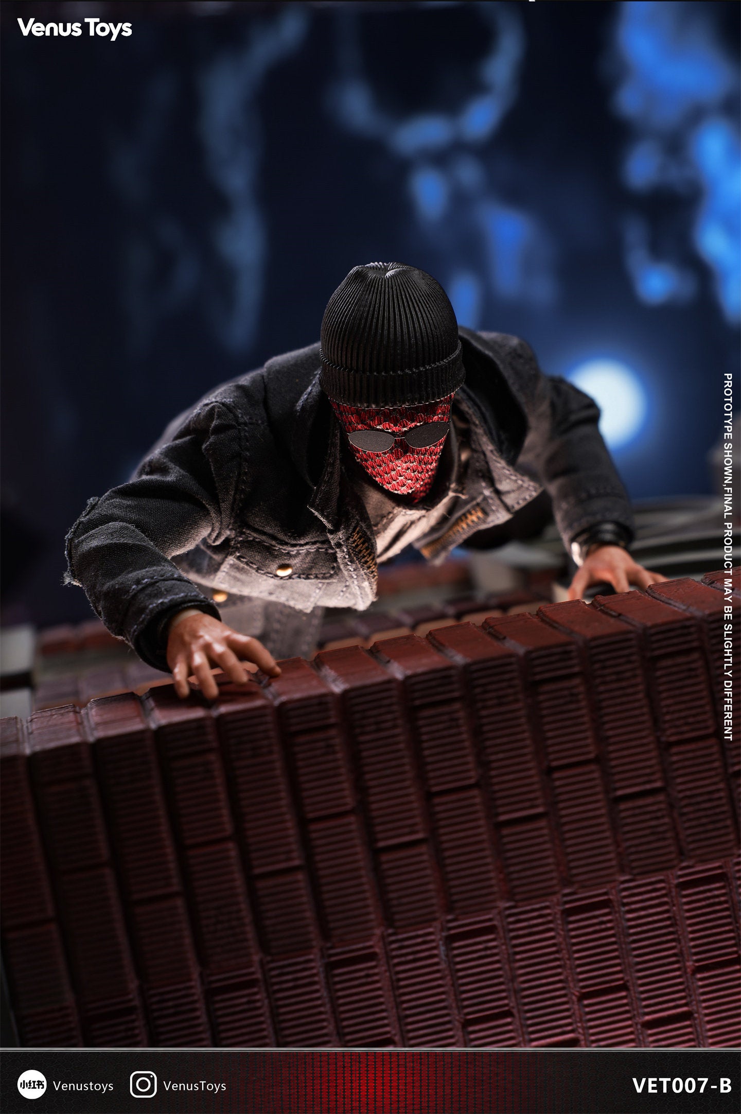 1:12 The Night Cop Action Figure