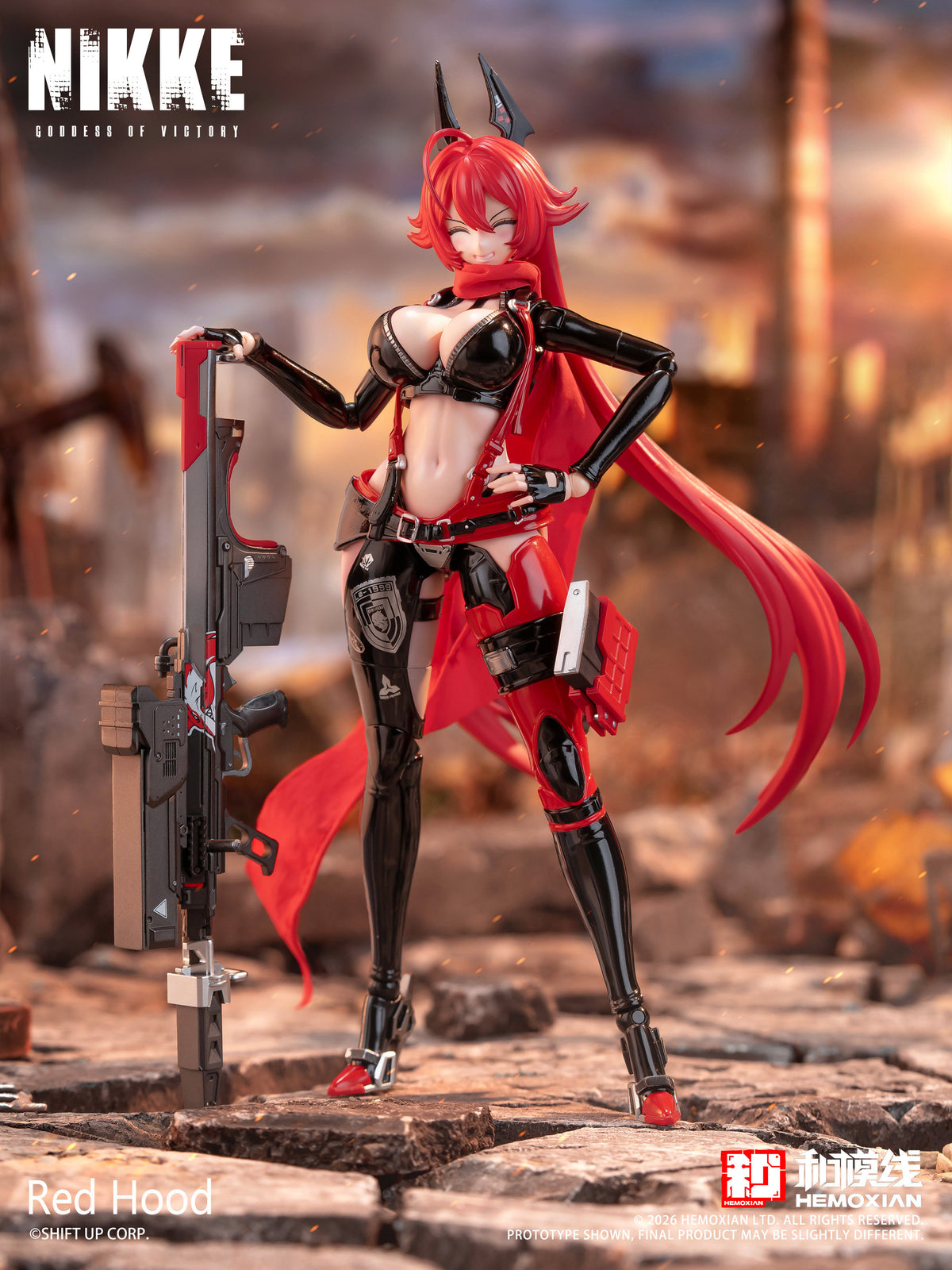 1:12 Goddess of Victory: Nikke Red Hood Model Kit Action Figure