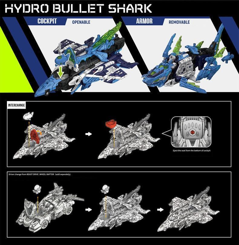 52Toys - Beast Drive BD-02 Hydro Bullet Shark