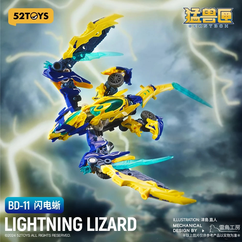 52Toys - Beast Drive BD-11 Lightning Lizard - inshobby.com