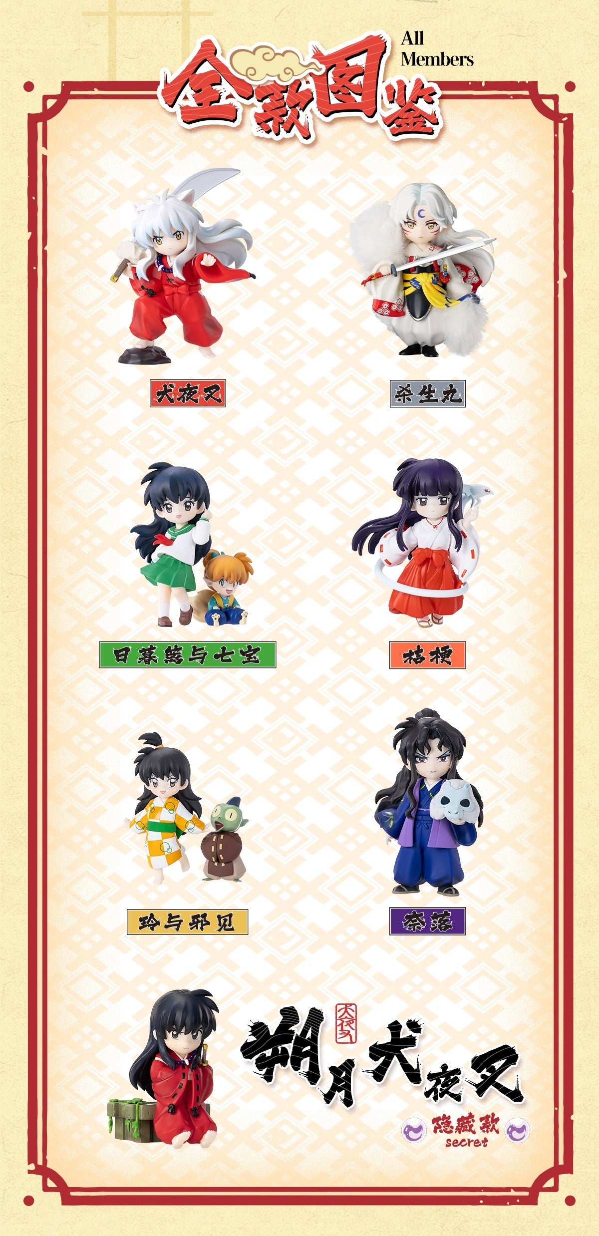 Inuyasha Battle Journey Series Mini Figure