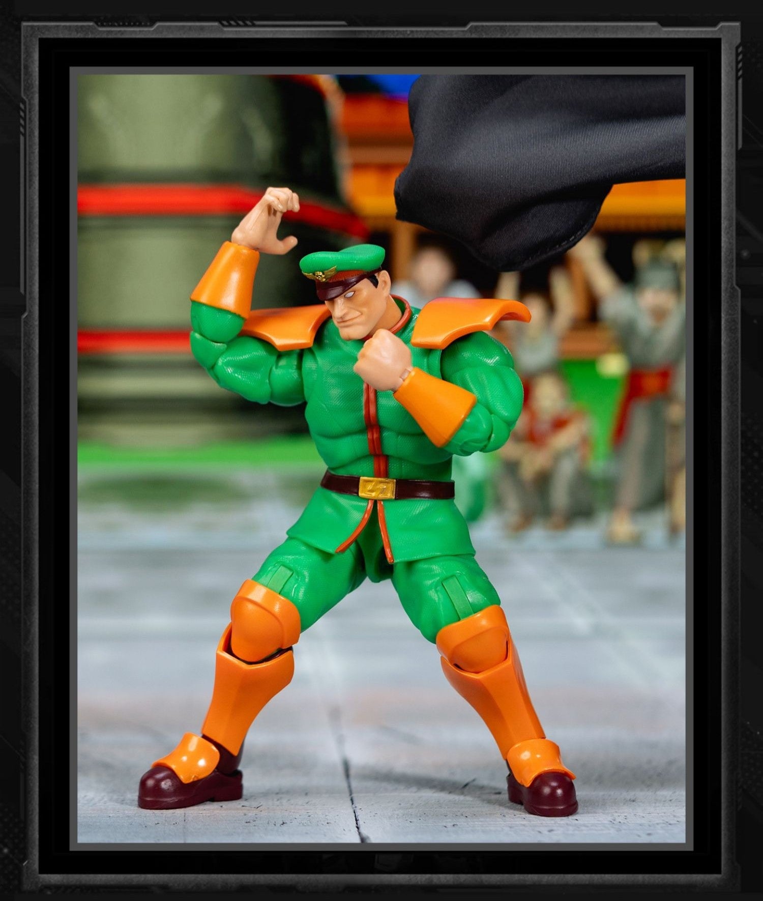 Jada - 1:12 M. Bison SDCC Special Green Color Action Figure - inshobby.com