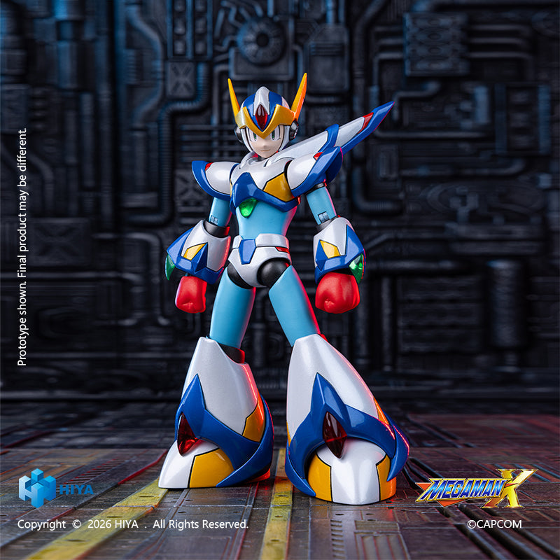1:12 Mega Man / Rockman X Falcon Armor Version Action Figure