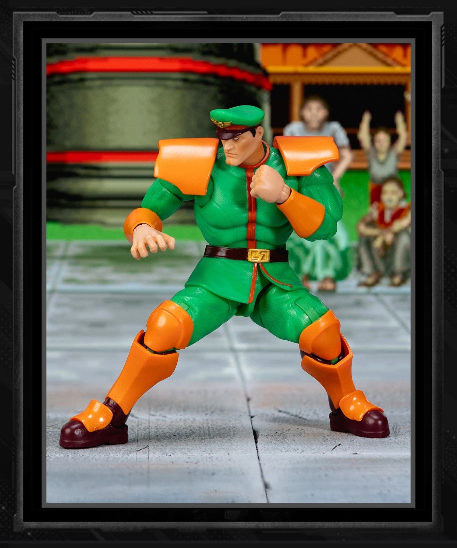 Jada - 1:12 M. Bison SDCC Special Green Color Action Figure - inshobby.com