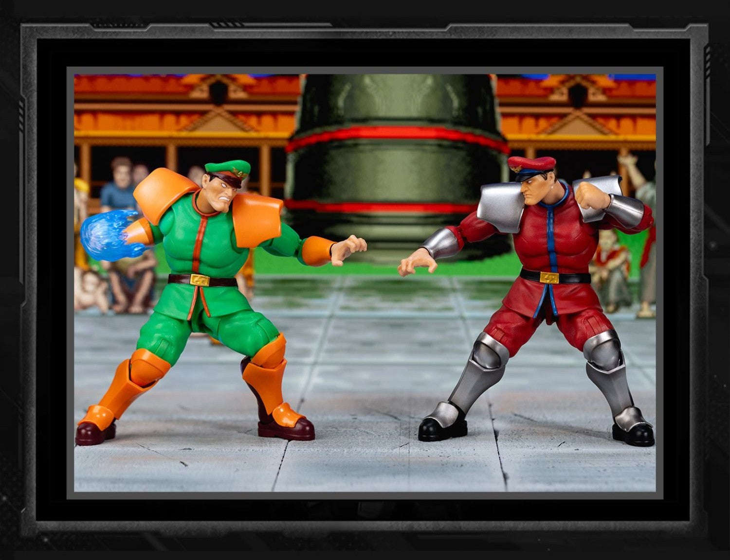 Jada - 1:12 M. Bison SDCC Special Green Color Action Figure - inshobby.com