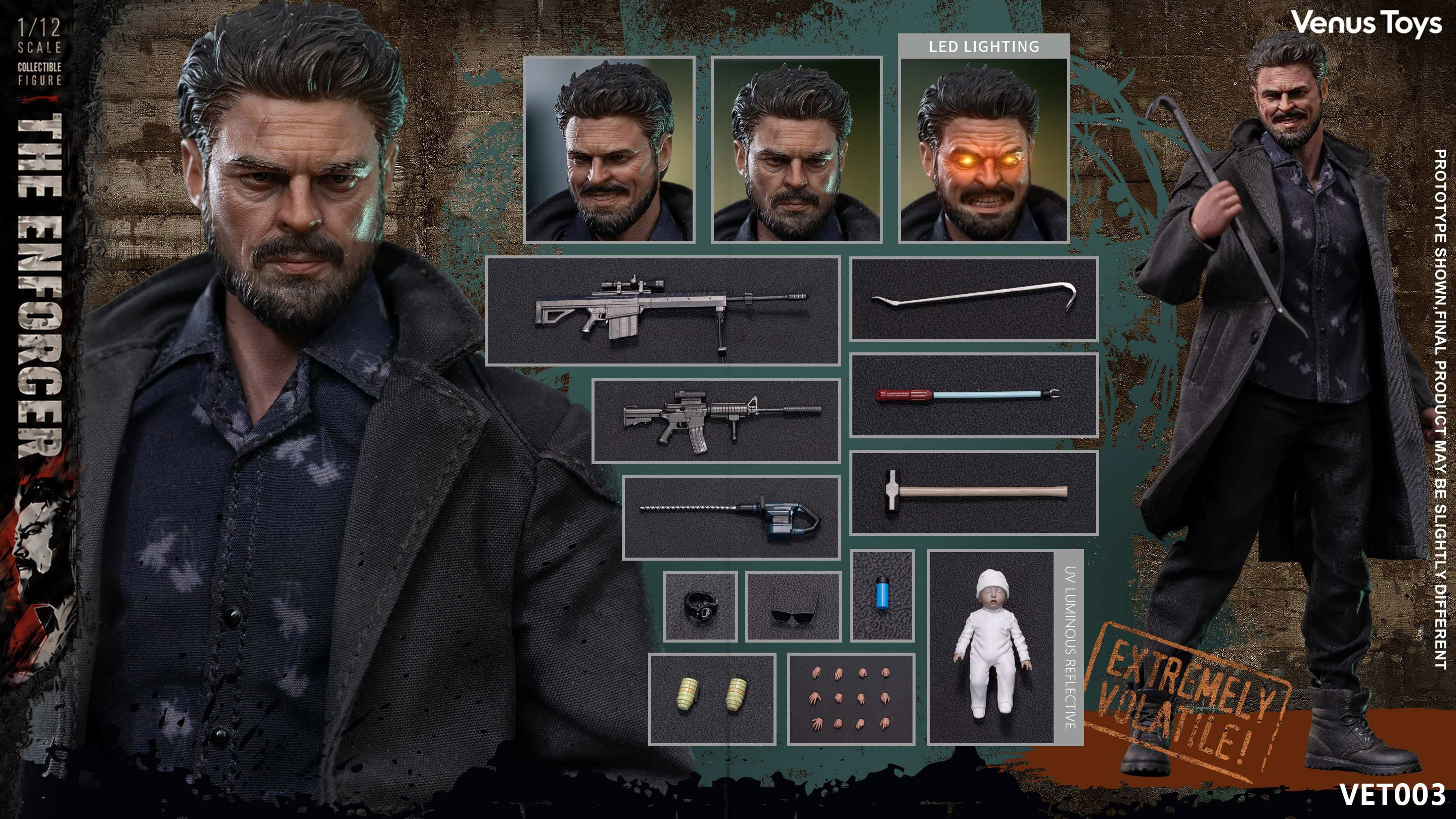 1:12 The Enforcer Action Figure