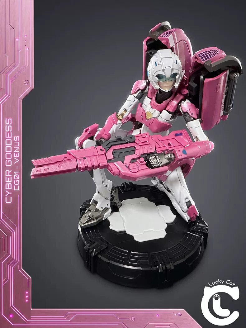 CG01 Cyber Goddess Venus Transforming Toy
