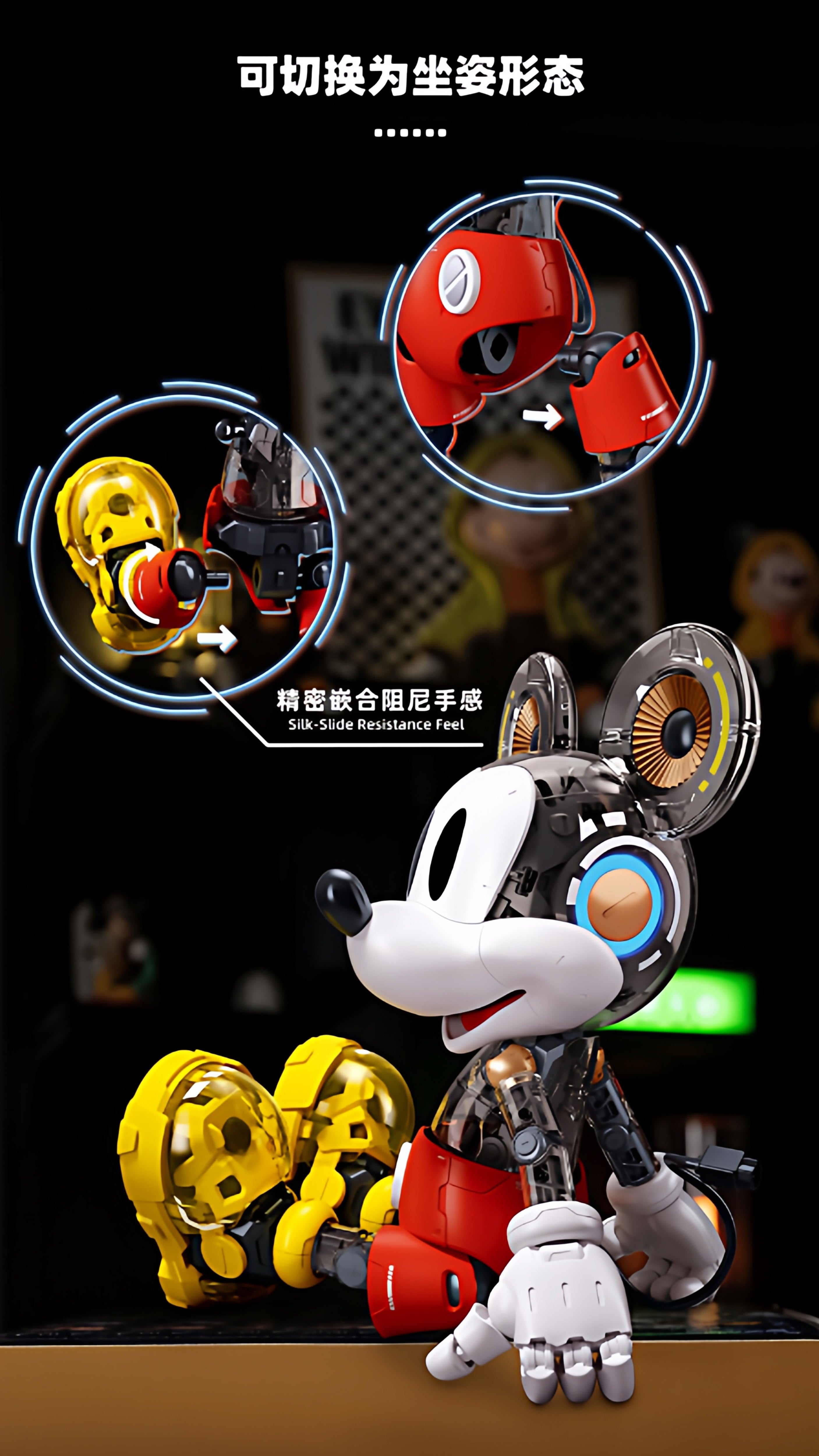 Mickey Mouse 400% Model Kit